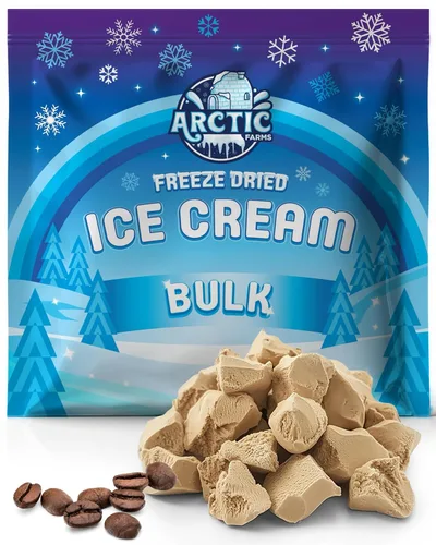 Miniatura 16 de Arctic Farms Trozos de Helado Liofilizado a Granel - No se Derrite (Mantequilla de Maní) (1 libra)