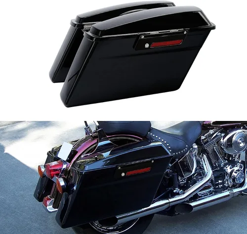 Miniatura 3 de Alforjas rígidas TCMT con maletero y llaves de cierre para Harley Touring Road King Road Street Glide Ultra Classic FLHT FLHR FLHX 1994-2013