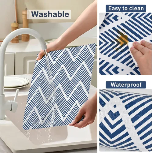 Miniatura 3 de Cohoo Home Revestimientos para cajones y estantes para gabinetes de cocina sin adhesivo, revestimientos antideslizantes para gabinetes y estantes