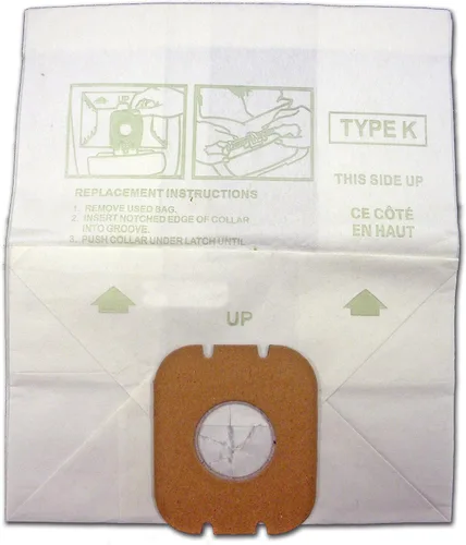 Miniatura 2 de EnviroCare Bolsas de repuesto para aspiradora hechas para adaptarse a recipientes Hoover tipo K, paquete de 12