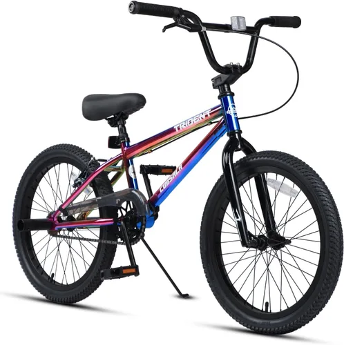 Miniatura 16 de cubsala 20 24 26 Inch BMX Race Bike Trident Bicycles Beginner-Level to Advanced Riders with 2 Pegs, Multiple Colors Blanco