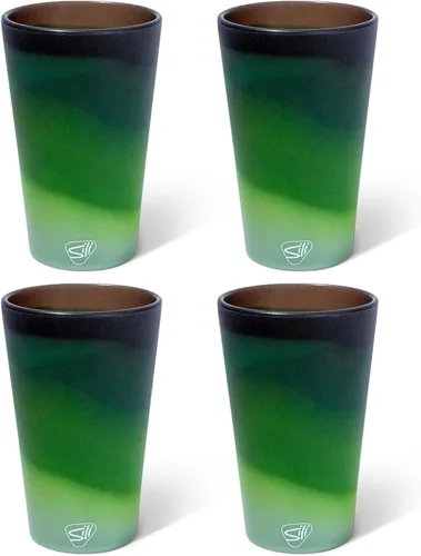 Miniatura 75 de Silipint Vaso de pinta de silicona de 16 oz – Vaso reutilizable irrompible sin BPA de silicona – Apto para lavavajillas, microondas y congelador