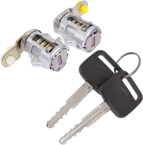Miniatura 2 de Saihisday Juego de cerradura de puerta de gas con llave (L&R) de repuesto para Toyota 4runner 89-98 para Toyota Pickup 89-95