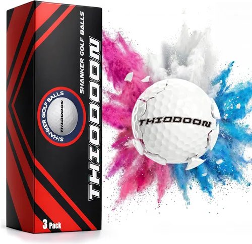 Miniatura 9 de THIODOON 3 Pack Exploding Balls for Golf Party Gender Reveal Prank Funny Joke for Golfers - 3 Piece Set (3 White/Blue & Pink & White)