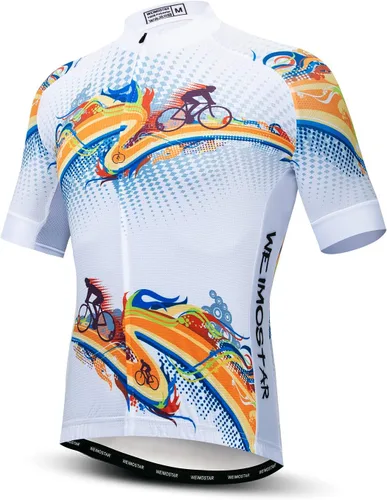 Miniatura 17 de Hotlion Verano Ciclismo Jersey Hombres Mountain Bike Jersey Secado rápido Bicicleta Camisa Manga Corta Ciclismo Ropa 1CF0166