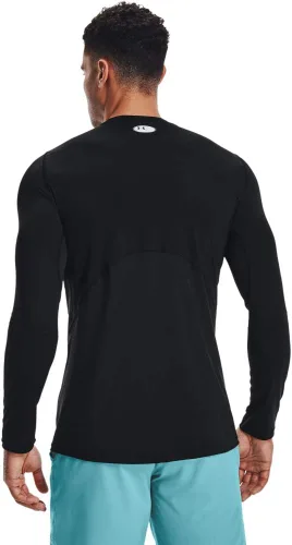 Miniatura 2 de Camiseta de manga larga ajustada HeatGear para hombre