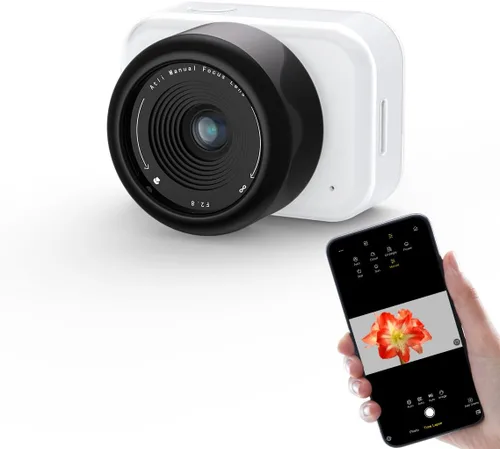 Miniatura 6 de ATLI T100 Lite Time Lapse Cámara 1080P HDR Profesional WiFi APP Control Manual Focus Timelapse Cámara de vídeo para plantas de construcción de Rojo