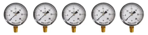 Miniatura 5 de KC25-30 "H2O Manómetro de baja presión 30" WC