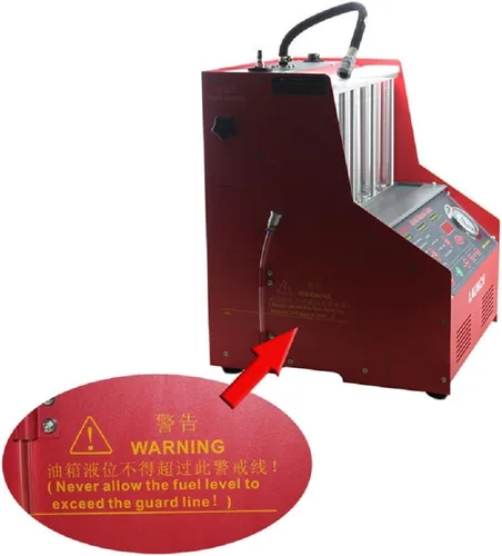 Miniatura 5 de Autool Launch CNC-602A sistema de inyección de combustible Herramientas de limpieza CNC602A inyector limpiador y probador con Transformador de 110