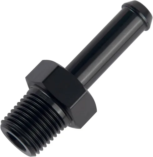Miniatura 21 de EVIL ENERGY 3/8" NPT macho a 1/2" adaptador de montaje de púas 45 grados aluminio negro