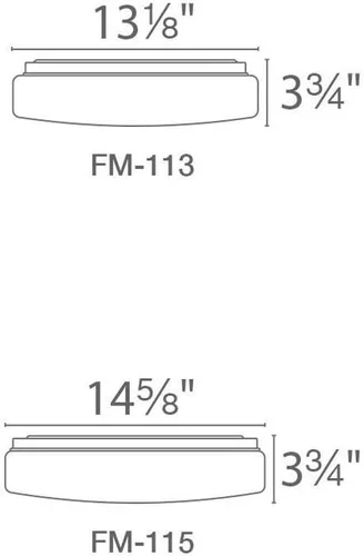 Miniatura 4 de WAC Lighting, Cuadrado 5in LED Energy Star Montaje empotrado 3000K en blanco