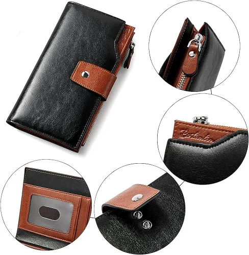 Miniatura 9 de BOSTANTEN Paquete de bolsos de cuero para mujer