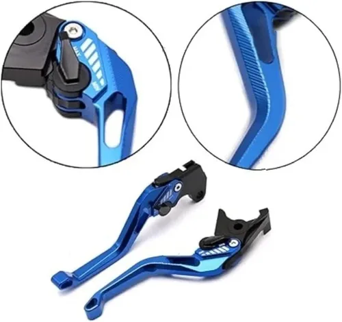 Miniatura 4 de Brake Clutch Reservoir Levers Motorcycle Adjustable Brake Clutch Handle Grip Brakes Levers Parts for FZ8 FZ-8 2011 2012 2013 2014 2015