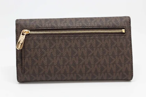 Miniatura 2 de Michael Kors - Cartera de viaje para mujer tamaño grande con tres pliegues