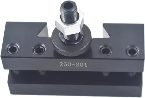 Miniatura 7 de CXA 250-301 - Soporte para herramientas de pistón de torno CNC, poste de herramienta de torno de metal para herramientas de torneado y mini torno
