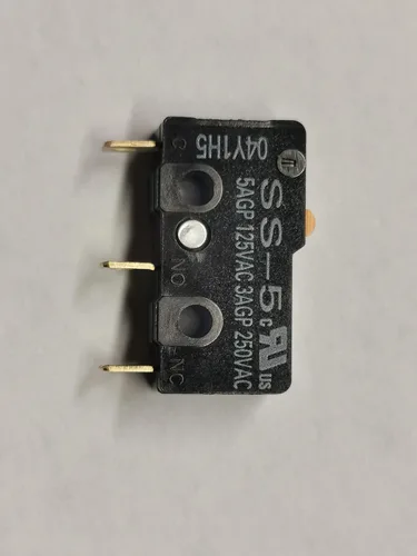 Miniatura 4 de Omron Componentes electrónicos SS-5 Micro interruptor, émbolo del perno, SPDT, 5A 250V