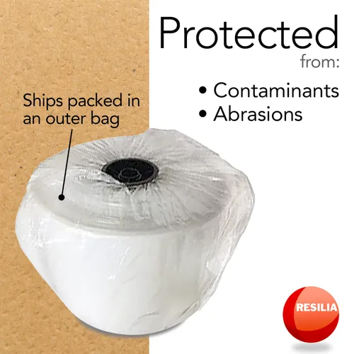 Miniatura 6 de RESILIA Rollo de tubo plano de polietileno - Polietileno de grado alimenticio, solución de embalaje personalizada para bolsas de polietileno, 4