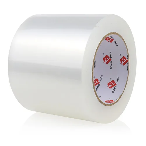 Miniatura 12 de BOMEI PACK Cinta de embalaje transparente de 3 pulgadas de ancho, 3 pulgadas x 110 yardas (330 pies), repuesto de cinta de envío resistente de grado