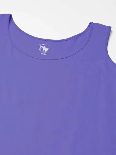 Miniatura 7 de JUST MY SIZE Women's Size Cotton Jersey Shirttail Tank Top, Plus Sleeveless Shirts