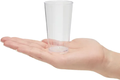 Miniatura 7 de Juvale Mini tazas de postre – 72 piezas de plástico transparente, 3 onzas y 5 onzas – Vasos desechables y reutilizables para postre y aperitivos