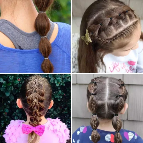 Miniatura 5 de YGDZ 4000 bandas de goma para el cabello, lazos elásticos negros transparentes para el cabello de bebés, niñas y bebés, mini trenzas pequeñas