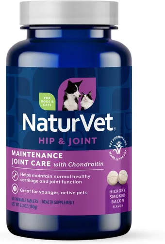 Miniatura 12 de NaturVet – Glucosamina DS Plus - Nivel 2 Cuidado Moderado – Apoya la Función Saludable de Cadera y Articulaciones – Mejorado con Glucosamina, MSM