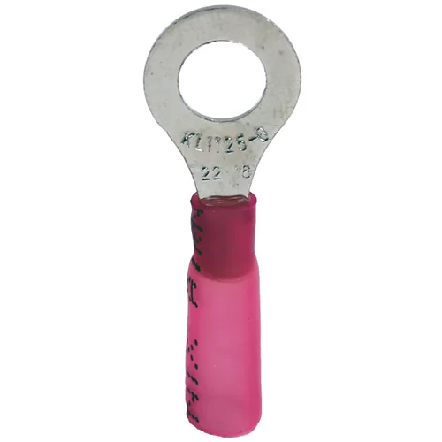 Miniatura 10 de HSSV1-5 Horquillas de terminal de espada, 100 piezas de conectores de alambre termorretráctil, kit de terminales eléctricos, impermeable, grado