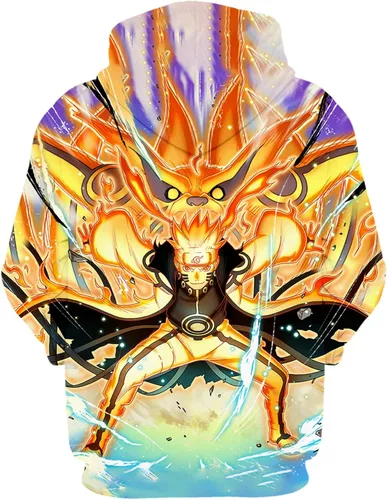 Miniatura 2 de Wankele Anime Men'S Hoodie 3d Printed Cartoon Hoodies Game Cosplay Sweatshirt Unisex Sports Tops