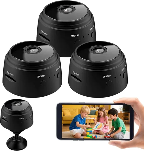 ZMDCAM Cámara Oculta Inalámbrica, Mini Cámara WiFi 1080P HD para Seguridad del Hogar, Cámara de Vigilancia con Control de APP para Interior y