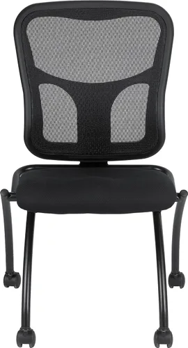 Miniatura 3 de Eurotech - Silla de asiento abatible sin brazos, color negro (juego de 2)