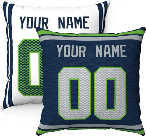 Miniatura 37 de ANTKING 2 paquetes de almohadas personalizadas con cualquier nombre y número para hombres, mujeres y niños Para Las Vegas