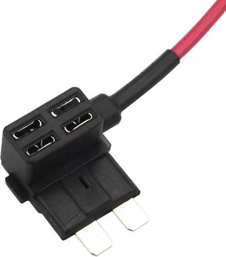 Miniatura 4 de ZOOKOTO Paquete de 5 fusibles adaptador de grifo de 12 V con fusible de cuchilla ATO ATC estándar de 15 A para coches, camiones, barcos