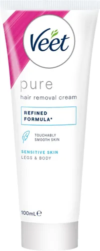 Miniatura 4 de Veet Crema Depilatoria Piel Sensible con Aloe Vera y Vitamina E (3.4 fl oz)