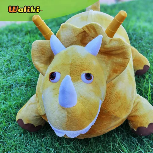 Miniatura 8 de WALIKI Caballo Saltarín Inflable Caballo Inflable de Salto para Niños Caballo de Salto (Triceratops)