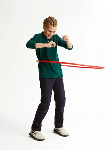 Miniatura 4 de French Toast Boys' Adjustable Waist Straight Fit Stretch Twill Chino Pant