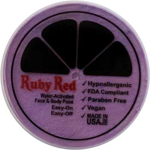 Miniatura 24 de Ruby Red Paint, Inc. 75MP711 Pintura facial, 2.5 fl oz, Pearl Aster Aster Perla