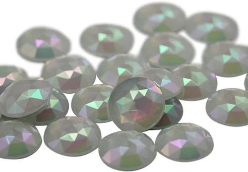 Miniatura 8 de Joyas de diamantes de imitación acrílicos redondos con parte trasera plana de 0.709 in, adornos de gemas de plástico para cosplay, disfraces