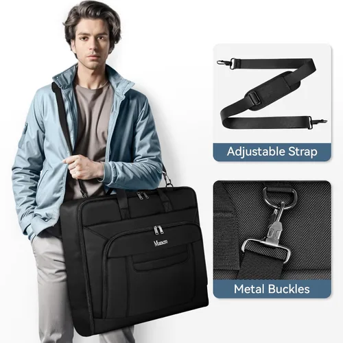 Miniatura 5 de Bolsa de ropa de llevar, bolsas de ropa de viaje para viajes de negocios.., Negro, XXL, Viaje de negocios, reunión, parte, reunión de negocios
