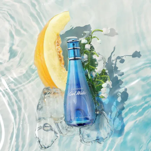 Miniatura 2 de Davidoff Cool Water Eau de Toilette – Fresh Floral Women's Perfume – With Notes of Watermelon, Lily of the Valley & Musk – Long Lasting Fragrance