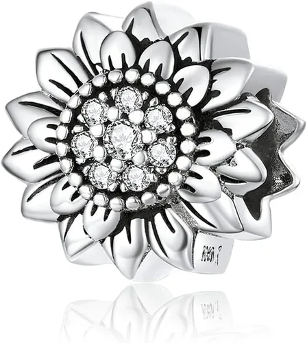 BISAER Hamsa - Dije de mano de plata de ley, piedras preciosas azules de mal de ojo, se adapta a brazalete, pulsera, collar