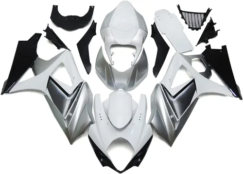 Miniatura 241 de Kit de carenado de inyección azul, negro y blanco para Suzuki GSXR600 GSX750 2006 2007 GSXR 600 GSX-R750 06 07 ABS Carenado de plástico completo