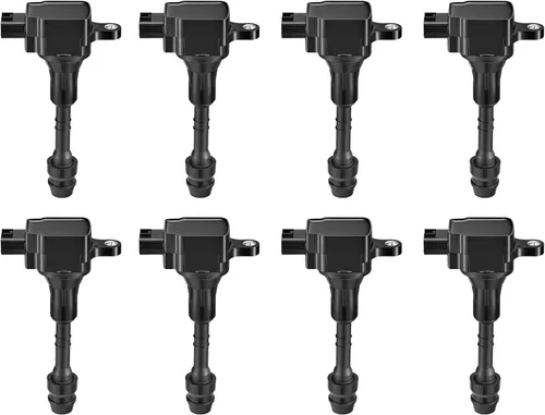 Miniatura 20 de BDFHYK Paquete de Bobina de Encendido UF350 y Bujías de Iridio 4505 Compatibles con Nissan 2002-2006 Altima 2002-2006 Sentra L4 2.5L Juego de 4