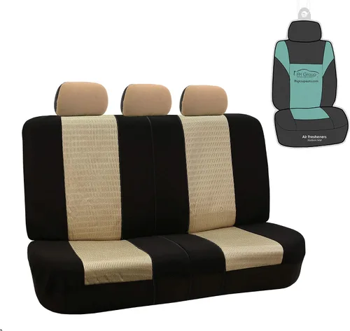 Miniatura 18 de Fundas FH GROUP, FH-FB060114 para asientos de auto, juego completo, compatibles con bolsa de aire y separación para la mayoría de autos, camionetas