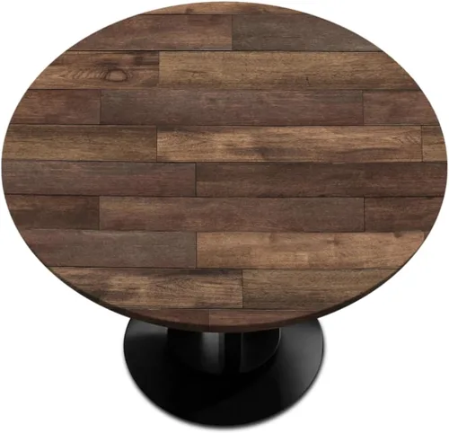 Miniatura 37 de Mantel Redondo con Elástico para Mesa de Playa, Diseño de Estrella de Mar, Cubierta de Mesa Circular, Impermeable, Lavable, de Poliéster, Pequeñas