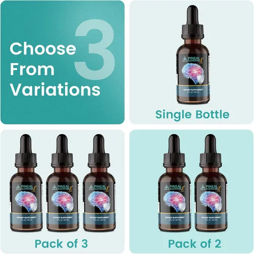 Miniatura 8 de Pineal Guardian X - Gotas Rápidas de Decalcificación de la Glándula Pineal para el Apoyo de la Salud Cognitiva - Suplemento Cerebral para Mantener