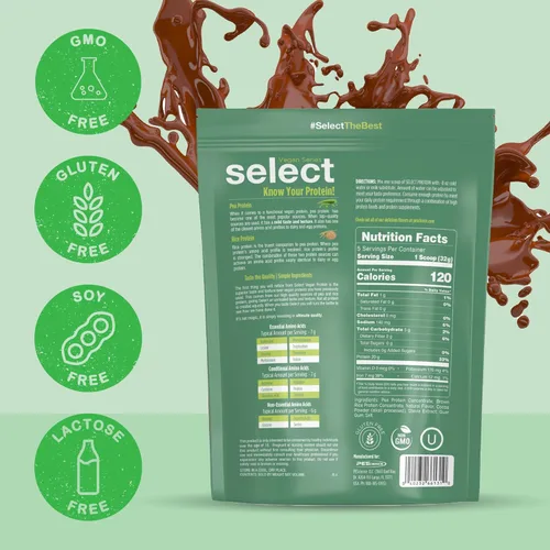 Miniatura 6 de Mezcla de polvo de proteína vegana PEScience Select