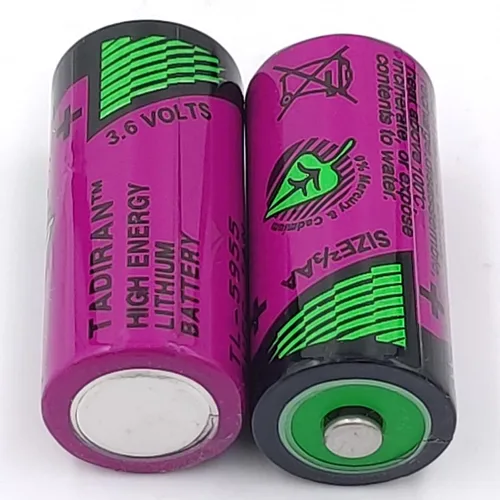 Miniatura 6 de (5 piezas) TL-5955 2/3AA 3.6V 1650mAh Batería para Tadiran TL5955 3.6V TL-4955, SL-761, TL-2155, TL-5155, SL-361, Xeno XL-055F, ER14335 PLC, batería