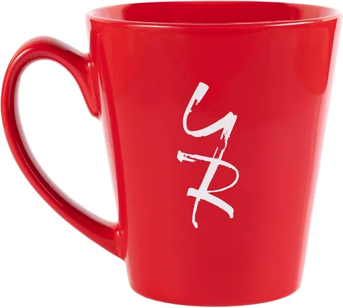 Miniatura 2 de CBS The Young and the Restless Crimson Lights - Taza de café de la ciudad de Génova, taza de café de cerámica roja de 13 onzas, con licencia