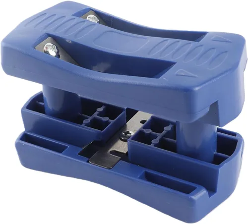 Miniatura 2 de Walfront Bordes dobles Trimmer Double Chapa Bordes Trimmer Manual Madera Bordes Dispositivo de bandas para PVC Contrachapado Melamina