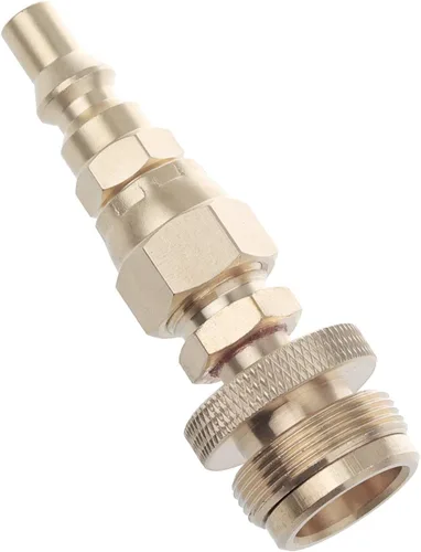 Miniatura 6 de Adaptador regulador de eliminación de propano de 1 libra con enchufe de desconexión de conexión rápida de 1/4 pulgadas, para parrilla de barbacoa